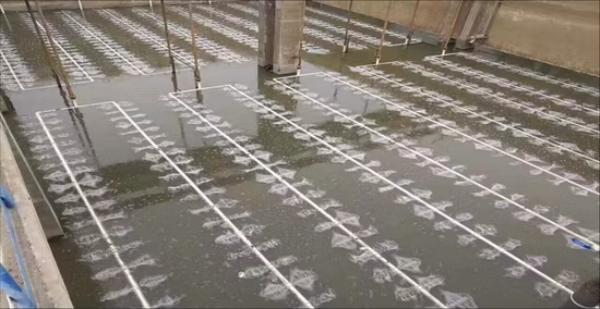 Диффузор подачи микропористой аэрационной трубки