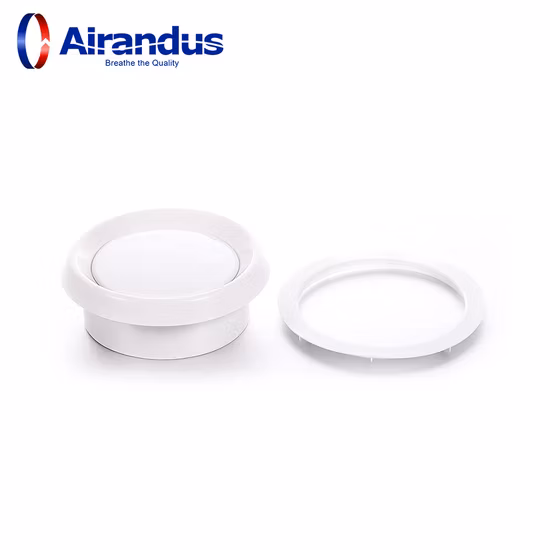 Пластиковый вентиляционный круглый потолочный дисковый диффузор